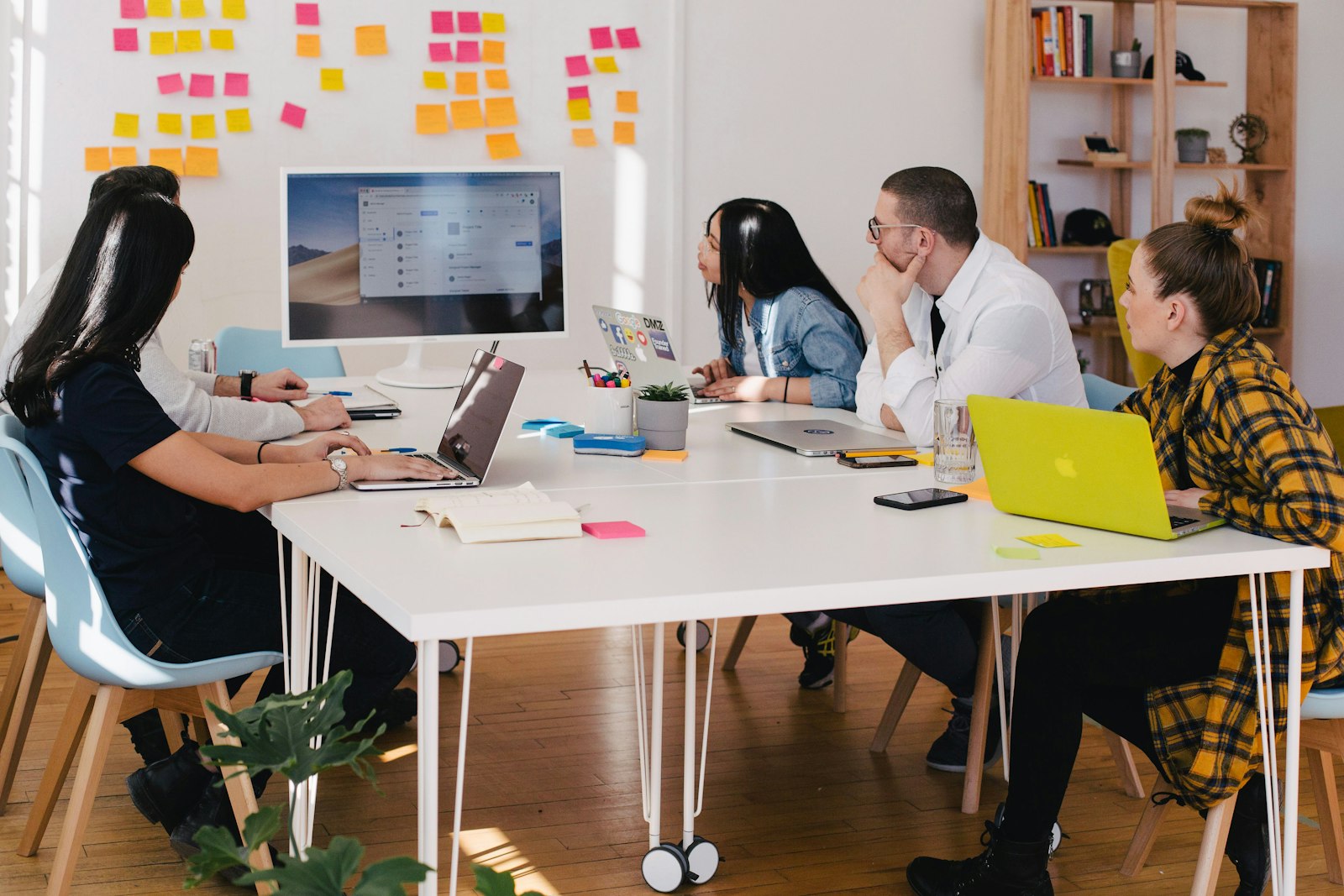 Executive strategy session in a boardroom